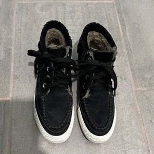 Converse Black Moccasin Sneakers